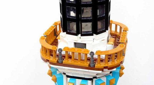 Reobrix Lighthouse 66028 Medieval European Architecture Modular Building Blocks Bricks