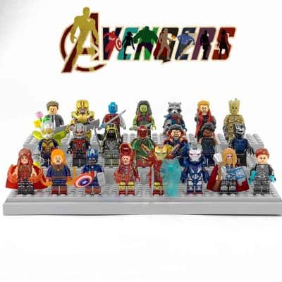 Marvel Avengers End Game 22 Minifigures Collection Iron Man Thor Hulk ...