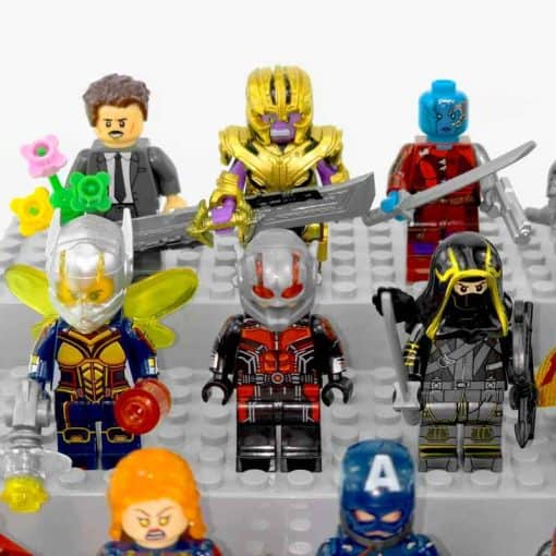 Marvel Avengers End Game Minifigures Iron Man Thor Hulk Captain America Kids Toy