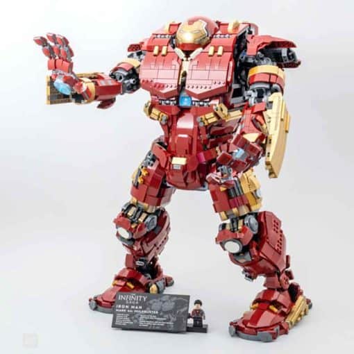 Marvel MK44 Hulkbuster Armor 76210 55260 Ironman Building Blocks Kids Toy 0 1