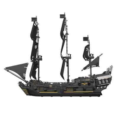 Mould King 13111 Pirates Of The Caribbean Black Pearl Pirate Ship ...