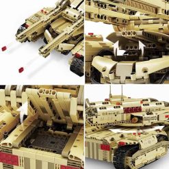 Mould King 20011 Mammoth Tank Panzer MKII Technic With Remote Control Building Blocks