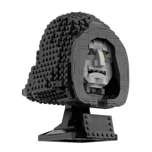 Star Wars Emperor Palpatine MOC-72686 Helmet Bust Collection Building Blocks