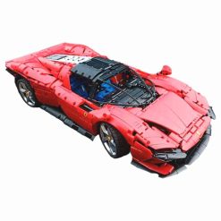 TGL 006 Ferrari Daytona SP3 8:1 42143 50003 Technic Super Sports Race Car Hyper Car Building Blocks