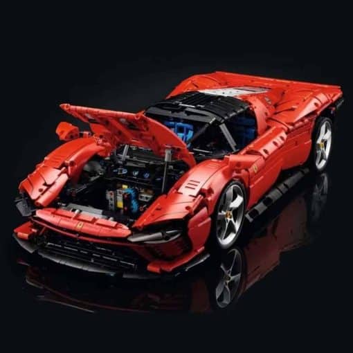 TGL 006 Ferrari Daytona SP3 8:1 42143 50003 Technic Super Sports Race Car Hyper Car Building Blocks