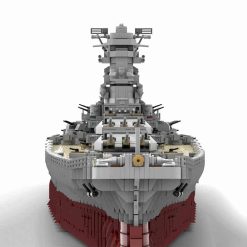 WW2 IJN Yamato 1:200 MOC-37260 Military Warship Battleship Building Blocks
