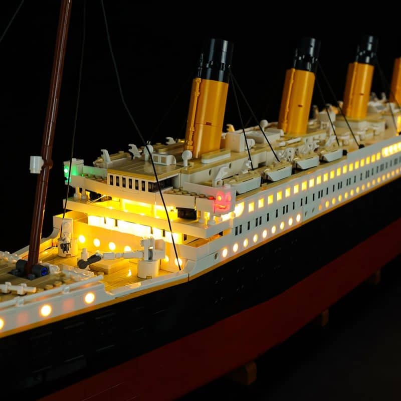 LED Light Kit For Titanic Ship 10294 99023 DIY Lamp Kit