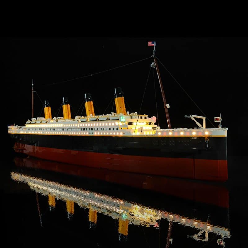 LED Light Kit For Titanic Ship 10294 99023 DIY Lamp Kit