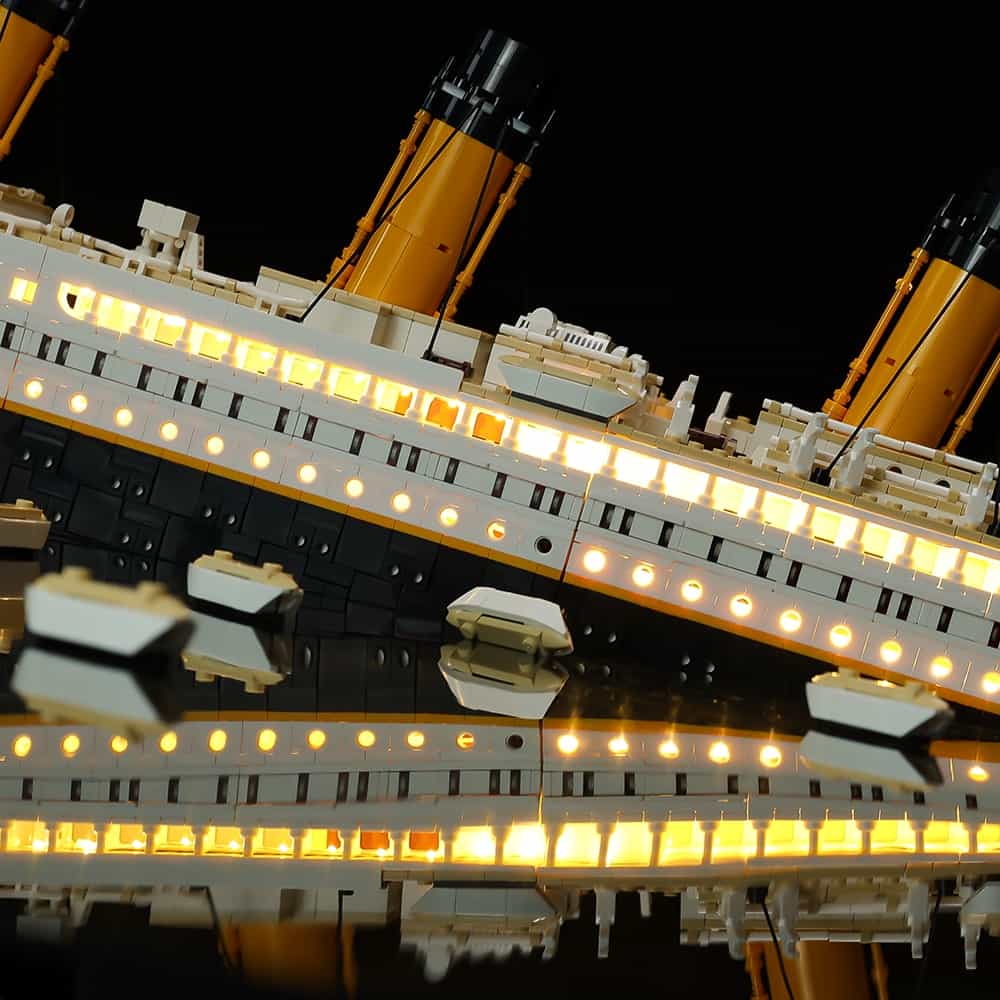 LED Light Kit for Titanic Compatible With LEGO® 10294 Set 