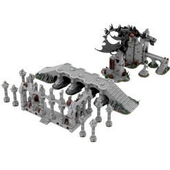 Lord of the Rings Hobbit Fall of Osgiliath UCS MOC-78270 Modular Building Blocks Kids Toy