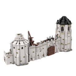 Lord of the Rings Hobbit Southern Gate of Rammas Echor MOC-102529 Building Blocks Kids Toy