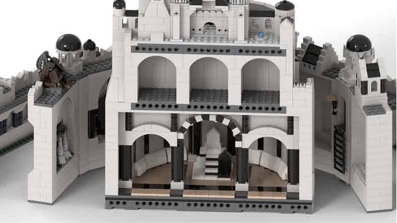 LEGO Minas Tirith from Lord of the - Beyond the Brick