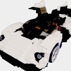 Mould King 10016 AS-Valkyrie Technic Super Race Car Building Blocks Bricks