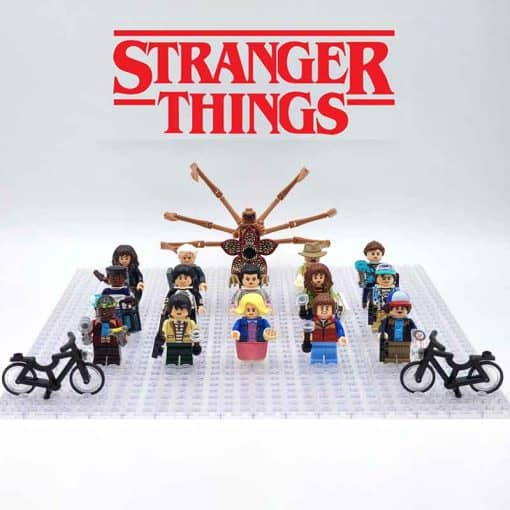 Stranger Things Upside Down TV Show Set Minifigures Kids Toy