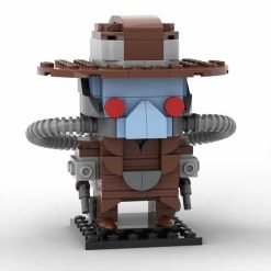 Star Wars Mandalorian Brickheadz Action Figures Model Collection Building Blocks