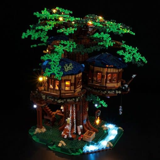 Led Light Kit For Ideas Series 21318 Treehouse DIY Toys Set Not Included Building Blocks 1