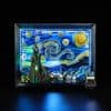 LED Light Kit for 21333 The Starry Night Van Gogh Painting Drawing Lamp Set DIY