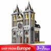 Reobrix 66027 Medieval Church European Architecture Modular Building Blocks Bricks