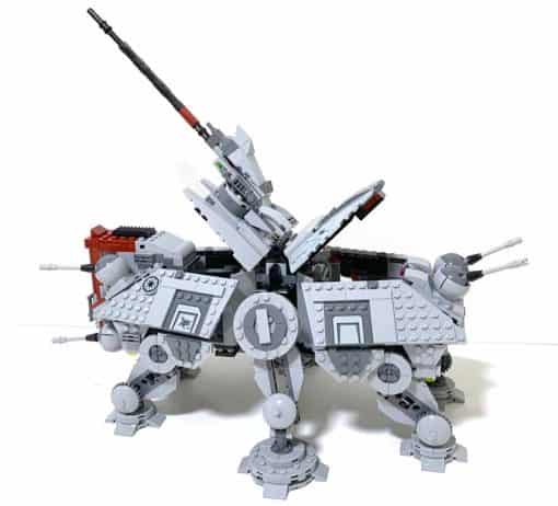 Star Wars AT-TE Walker MOC-75019 Space Ship Building Blocks Kids Toy