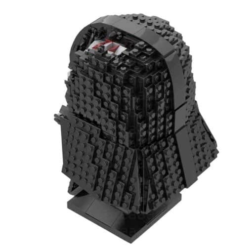 Star Wars Battle Damaged Darth Vader MOC-115859 Helmet Bust Mask Collection Building Blocks Kids Toy