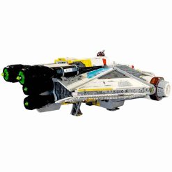 Star Wars Ghost VCX-100 Corellian Transport Minifigure Scale MOC ST1801 Space Ship UCS Building Blocks Kids Toy