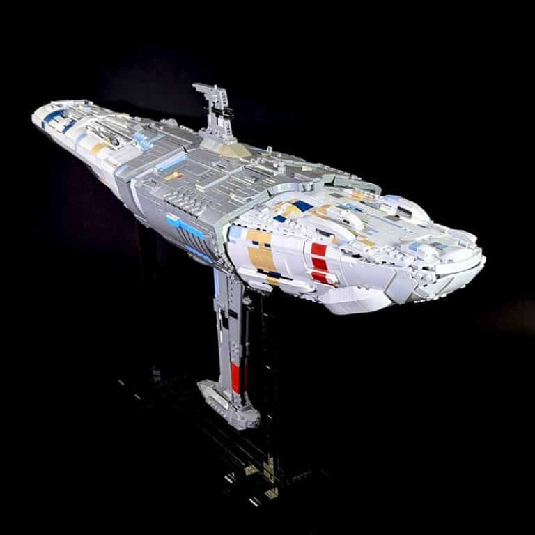 Star Wars MC-75 Star Cruiser MOC ST1485 Alliance Space Ship UCS 5728Pcs ...