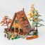 A-Frame Cabin 21338 Ideas Creator Street View Icons 2082Pcs Modular ...