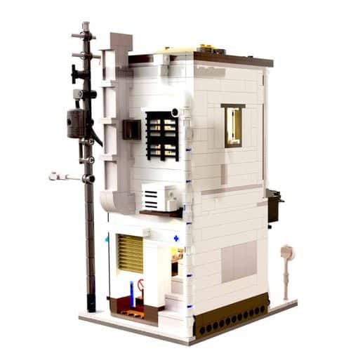 Japanese Steamed Stuffed Bun House CaDa C66006 Nova Town Street View Modular Building Blocks Kids Toy
