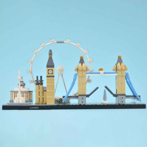 London 21034 Architecture Skyline Big Ben Ideas Creator 22889 Modular Building Blocks Bricks Kids Toy