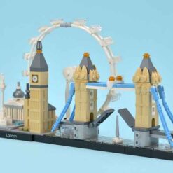 London 21034 Architecture Skyline Big Ben Ideas Creator 22889 Modular Building Blocks Bricks Kids Toy