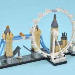 London 21034 Architecture Skyline Big Ben Ideas Creator 22889 Modular Building Blocks Bricks Kids Toy