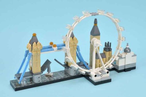 London 21034 Architecture Skyline Big Ben Ideas Creator 22889 Modular Building Blocks Bricks Kids Toy