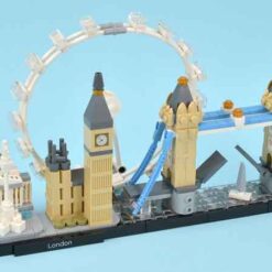 London 21034 Architecture Skyline Big Ben Ideas Creator 22889 Modular Building Blocks Bricks Kids Toy