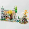 Lord of the Rings Hobbit Rivendell 10316 E9958 Elf City Rings of Power Building Blocks Kids Toy