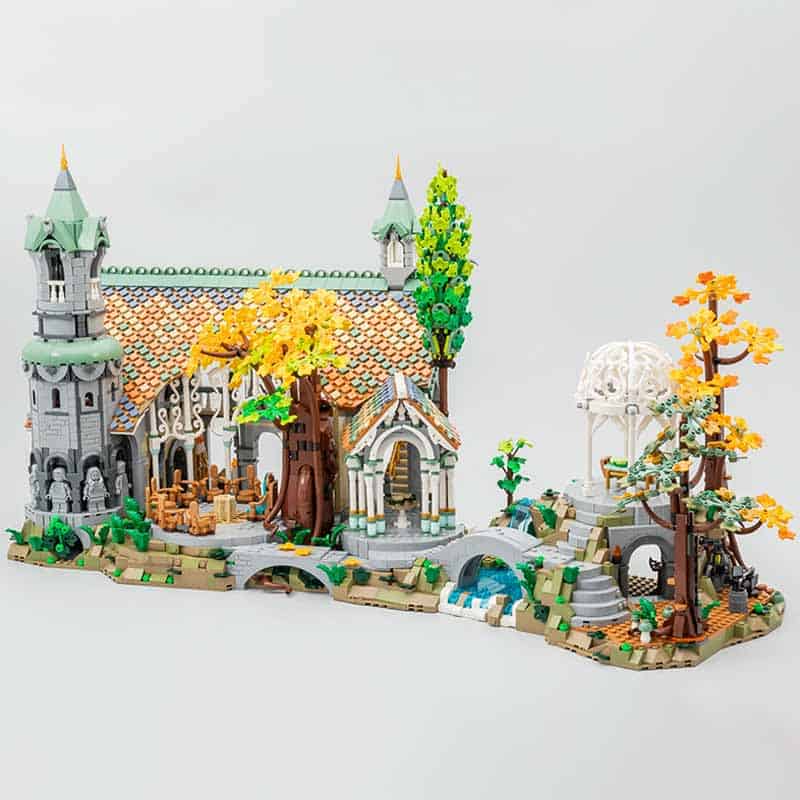 LEGO MOC Mini 10316 Rivendell by christromans