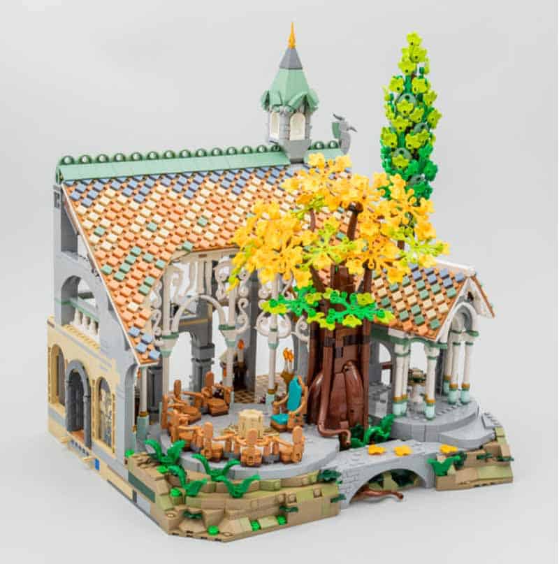 Lord The Hobbit Rivendell 10316 Elf Rings Of Power 6176Pcs Modular Blocks Kids Toy | HeroToyz