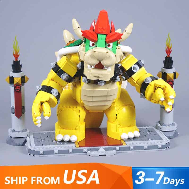  LED Light Kit for Lego 71411, DIY Lighting Set Compatible with Lego  71411 Mighty Bowser (Model not Included) : Toys & Games