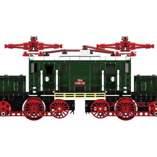 Mould King 12023 World Railway OBB 1189.08 Electric Locomotive Train Technic with RC Building Blocks Kids Toy
