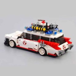 Mould King 27020 10021 Ghostbusters ECTO-1 Ideas Creator Series Car Technic Building Blocks Bricks Kids Toy
