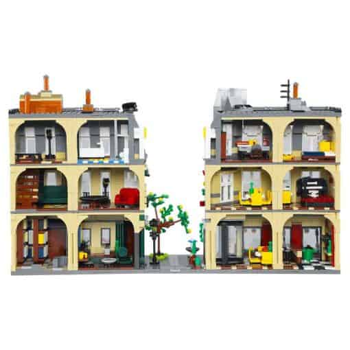 Paris Restaurant CaDA C66009 Nova Town Street View Modular Building Blocks