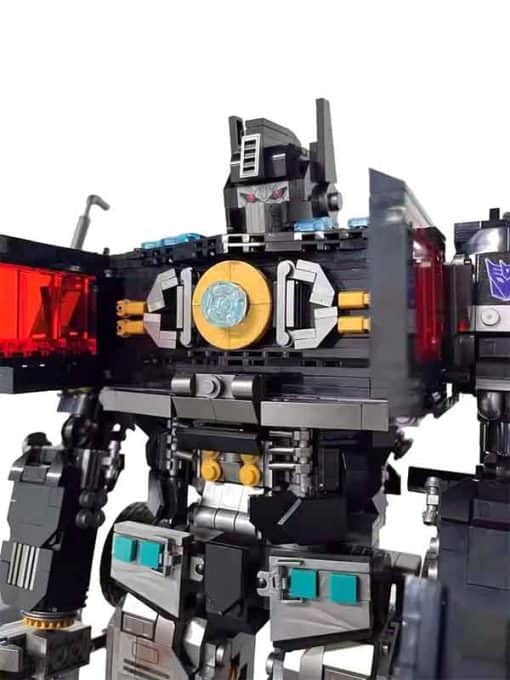 Transformers Optimus Prime Black Technic 996 Ideas Creator God of Disaster and War Building Blocks