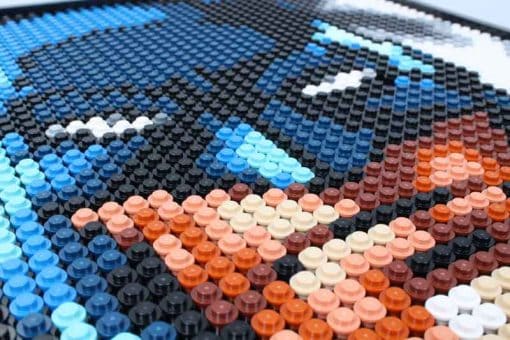Jim Lee Batman Collection Pixel Art Canvas 31205 61207 Ideas Creator Building Blocks Kids Toy