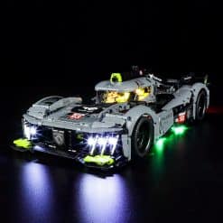 LED Light Kit for Peugeot 9X8 Le Mans Hybrid Hypercar 42156 99033 Building Blocks DIY Lamp Kit