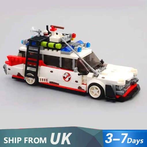 Mould King 27020 10021 Ghostbusters ECTO-1 Ideas Creator Series Car Technic Building Blocks Bricks Kids Toy
