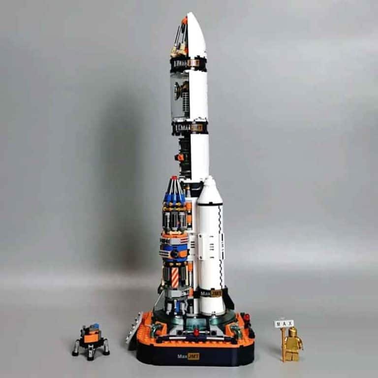 NASA Space Rocket JAKI JK8501 Project Dawn Semi Mechanical 900Pcs ...