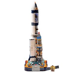NASA Space Rocket JAKI JK8501 Project Dawn Semi Mechanical Building Blocks Kids Toy