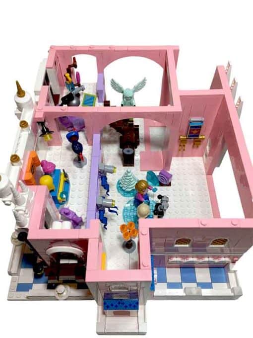 PANLOS Pink Castle 613003 Disney Princess Ideas Creator Building Blocks Kids Toy