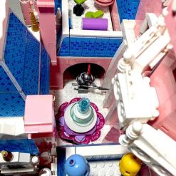 PANLOS Pink Castle 613003 Disney Princess Ideas Creator Building Blocks Kids Toy