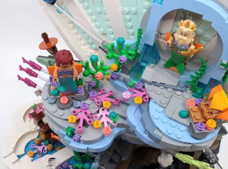 LEGO Disney The Little Mermaid Royal Clamshell • Set 43225