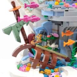 The Little Mermaid Royal Clamshell 68009 Ideas Creator Building Blocks